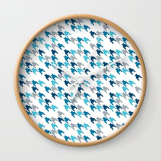 Blue Tooth #2 Wall Clock