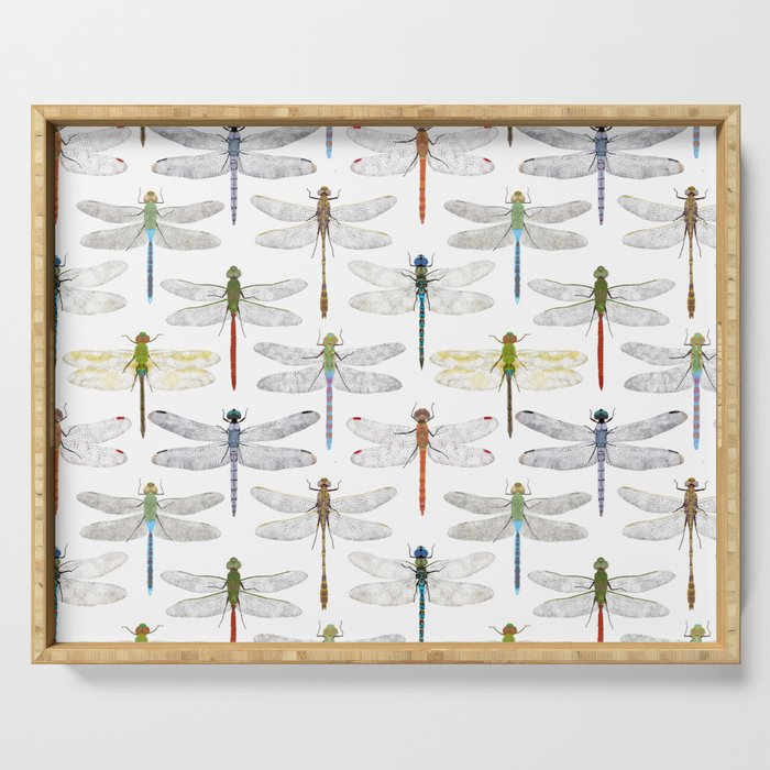 Dragonflies Serving Tray
