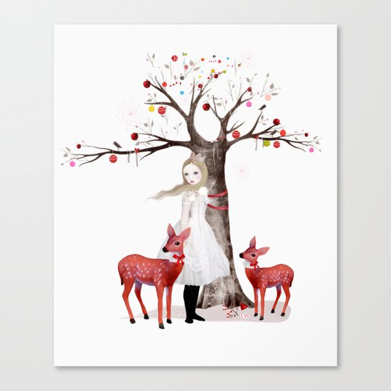 A Winter's Tale Christmas Canvas Print
