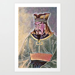 Sun Tzu Portrait Art Print