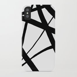 A Harmony of Lines and Shapes iPhone Case