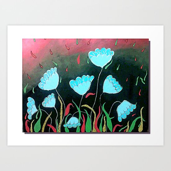 NightQueen Art Print