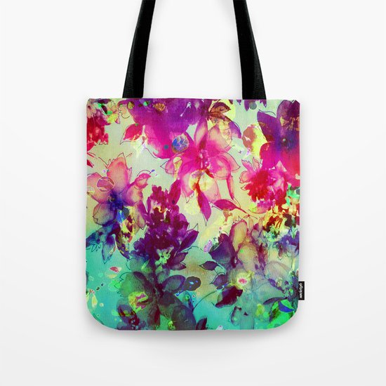 luminous bouquet Tote Bag