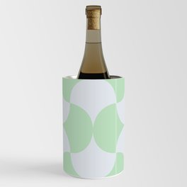 matilda's midcentury_ivory and mint Wine Chiller