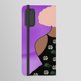 Woman At The Meadow 30 Android Wallet Case