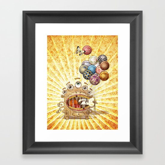 Monster Framed Art Print