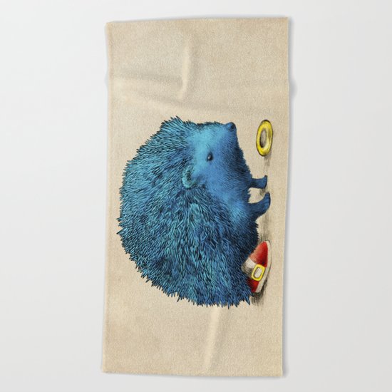 Sonic Beach Towel