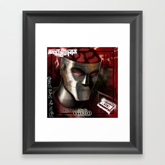 Chaos Plays the Notes - Album Cover Framed Art Print