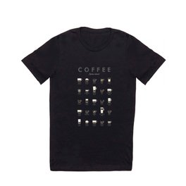 Espresso Coffe Classics Recipes T Shirt