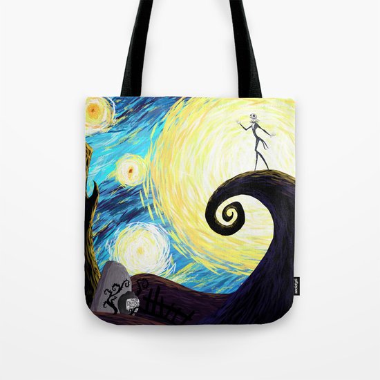 Starry Nightmare Tote Bag