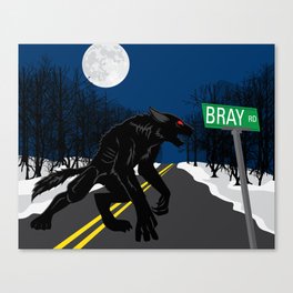 The Beast of Bray Road Canvas Print