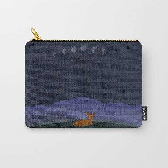 Lunatic Deer Carry-All Pouch