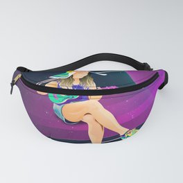 The girl from Saturn by #Bizzartino Fanny Pack