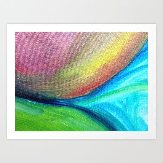 Squeeze Art Print