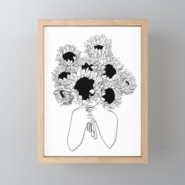 Hide Away Framed Mini Art Print