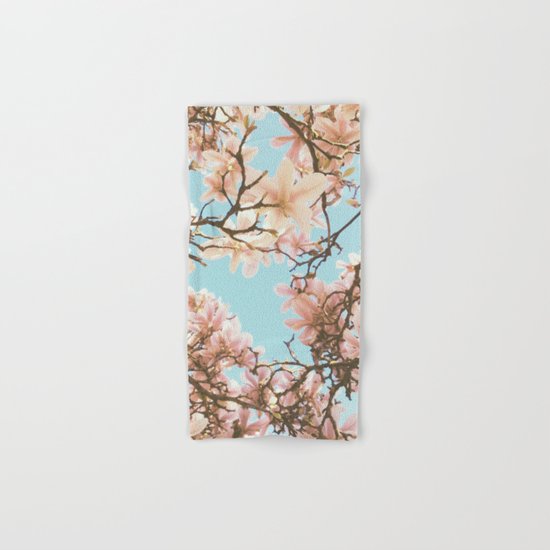 Pink Magnolia Hand & Bath Towel