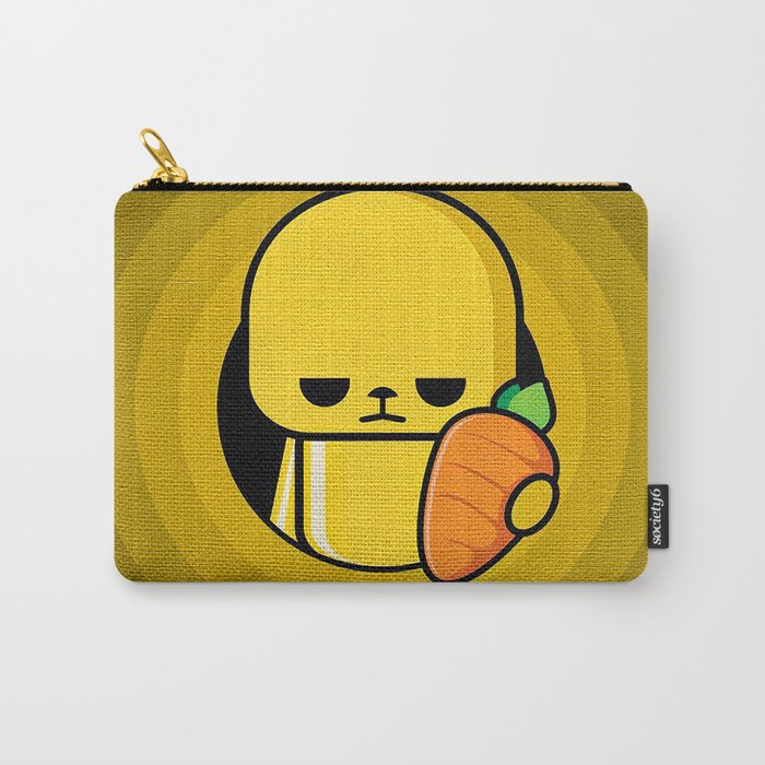 Angry Rabbit Carry-All Pouch