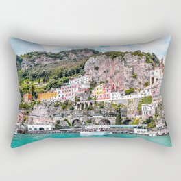 Amalfi Coast, Italy, Ocean Views Rectangular Pillow