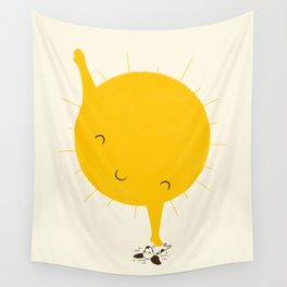 Belly Rub Wall Tapestry