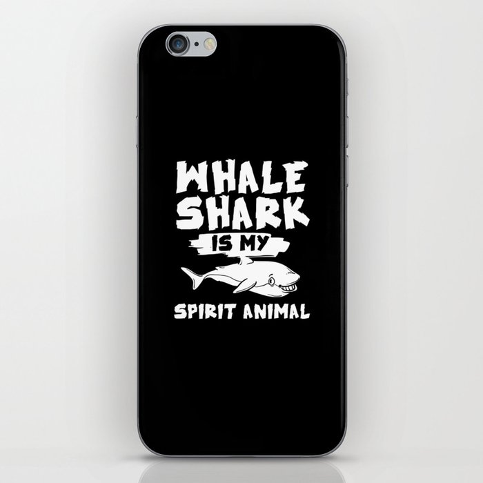 Whale Shark Tooth Mexico Cute Funny iPhone Skin