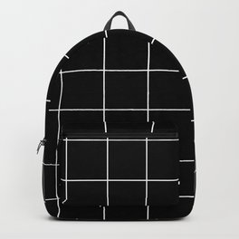 WINDOWPANE ((white on black)) Backpack