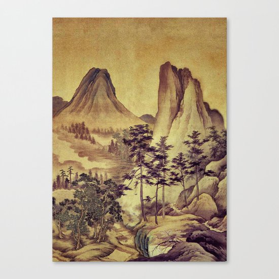 12000 steps - the Pilgrimage Canvas Print