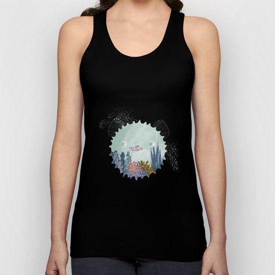 balloon fish Unisex Tank Top