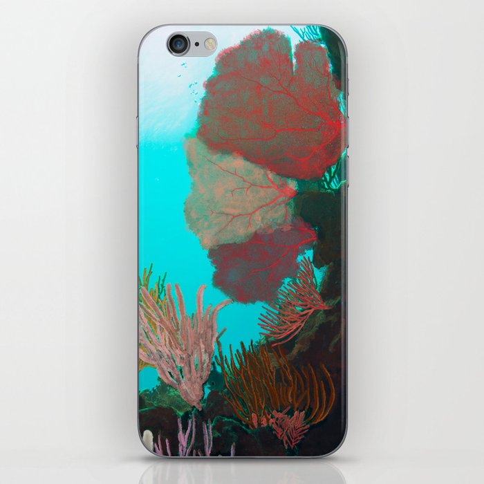 Colored Corals in Mexico | Underwaterworld  iPhone Skin