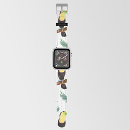 Jungle Toucan Watercolor Apple Watch Band