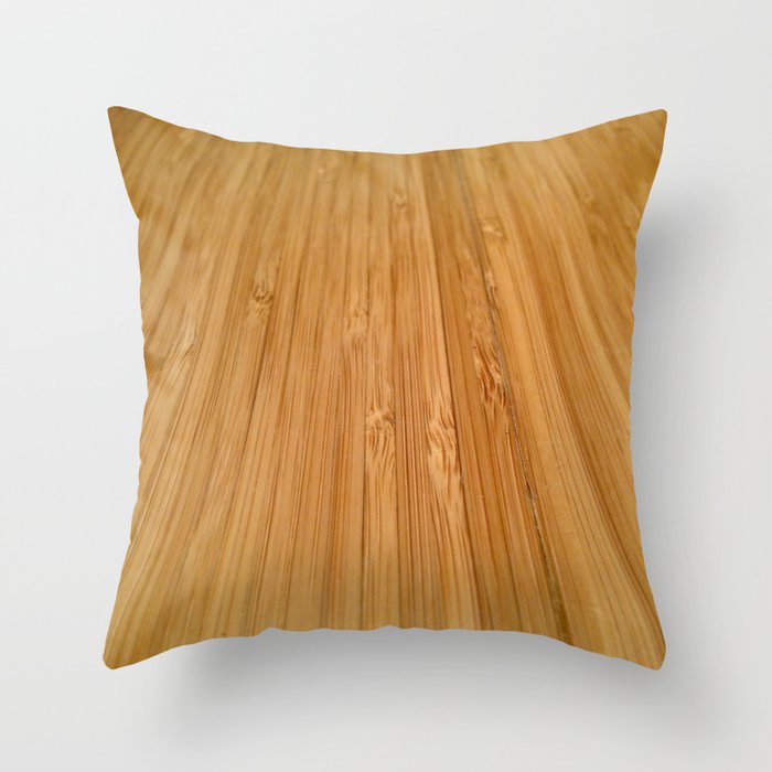 Bamboo Throw Pillow