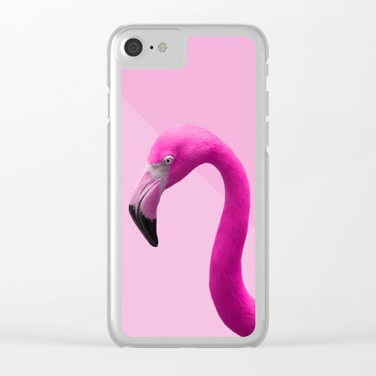 FLAMINGO 2 Clear iPhone Case