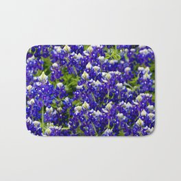 Texas Bluebonnets Badematte | Mothernature, Digital Manipulation, Photo, Flower, Wildflower, Floral, Lonestarstate, State, Stateflower, Spring 