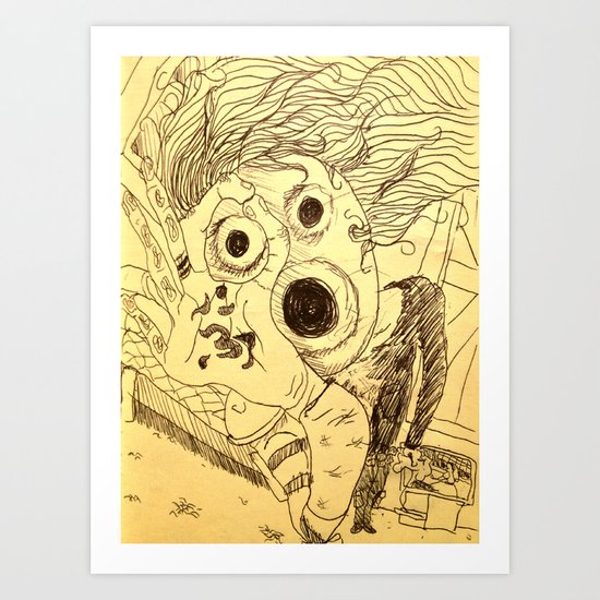 Open Up! Art Print