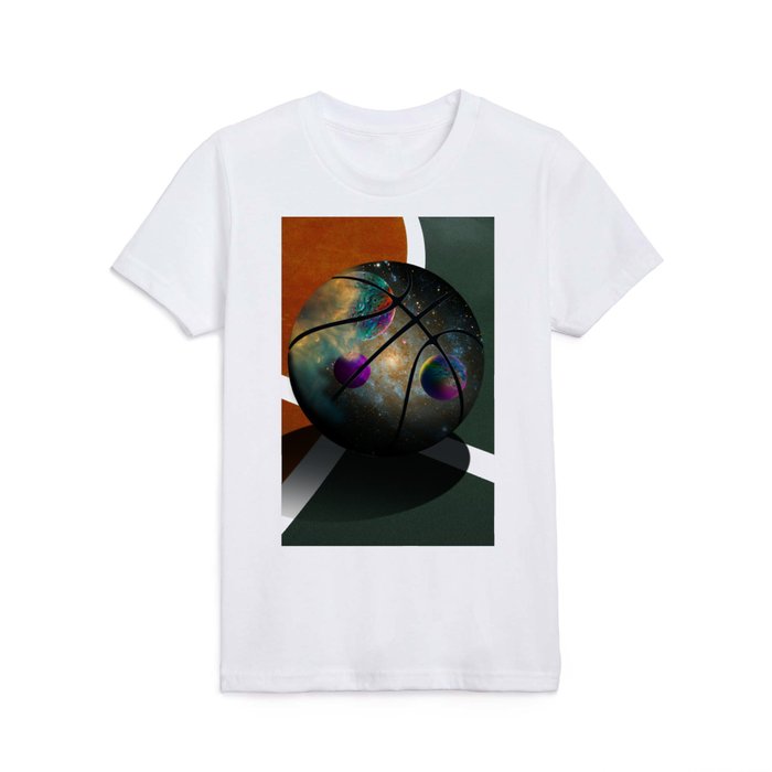 Slam Dunk - A surreal basket ball Kids T Shirt