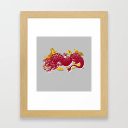 lucky dragon Framed Art Print