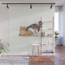 Cuddly Cats Wall Mural