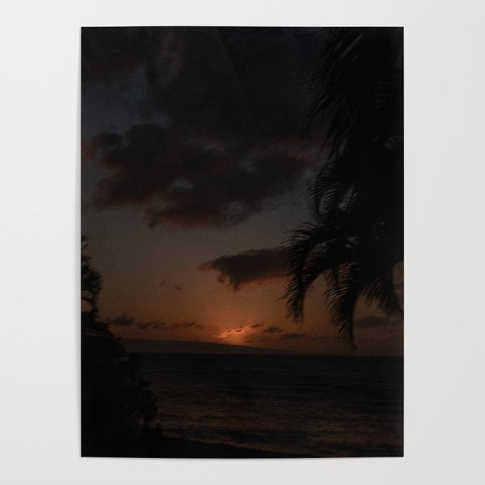 Hawaii Sunset Poster