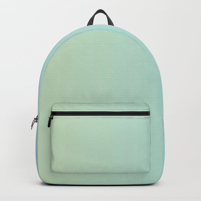 Turquoise Green Blue Gradient Backpack