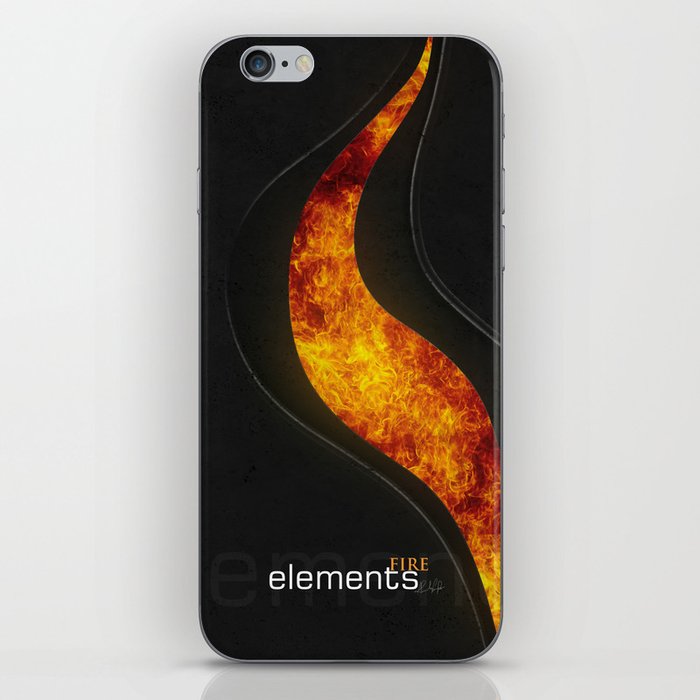 elements | fire iPhone Skin