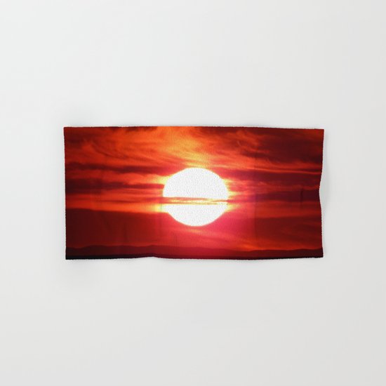 Fireball Above the Saint-Lawrence Hand & Bath Towel