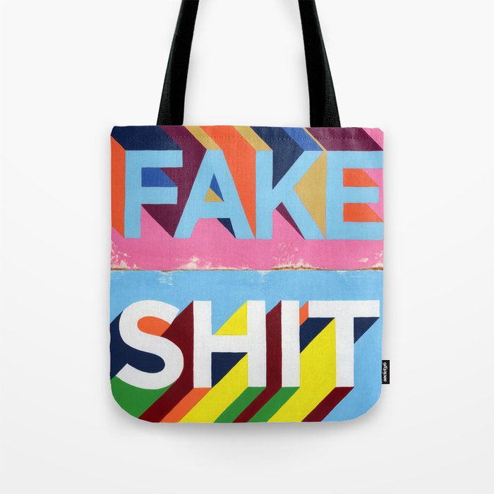 FAKE SHIT Tote Bag