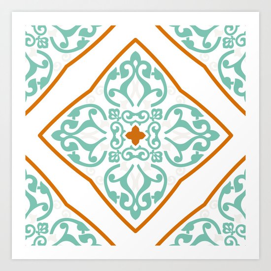 Boho Mandala II Art Print