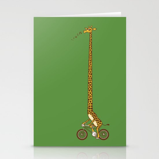Long Bike Ride Stationery Cards