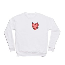 Stitched Heart Crewneck Sweatshirt