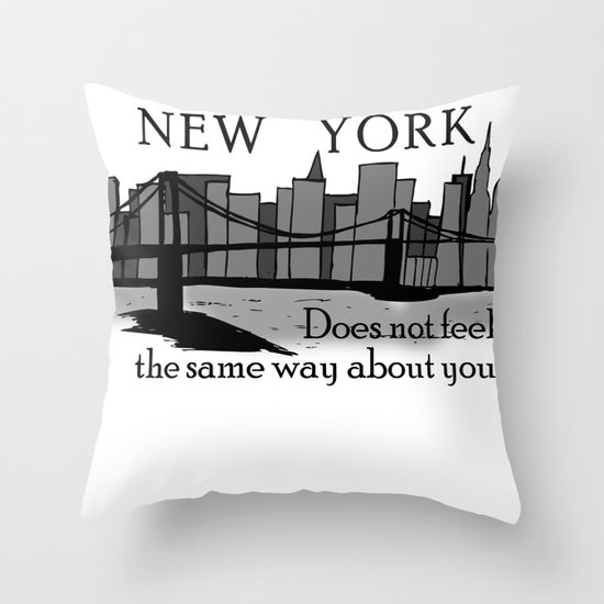 NYC Throw Pillow