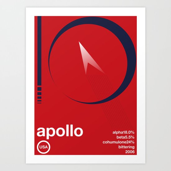 apollo single hop Art Print