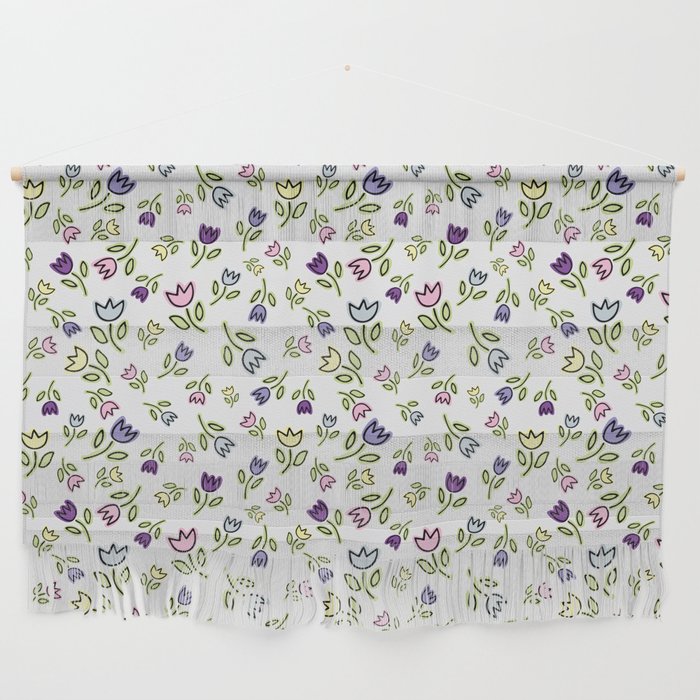 Silly Flowers Wall Hanging