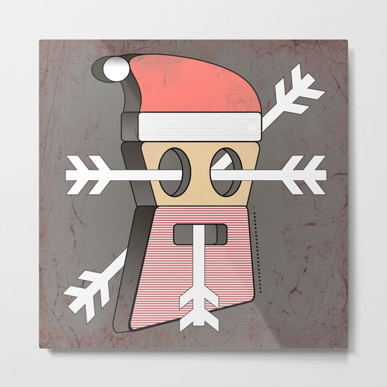 Merry christmas Metal Print