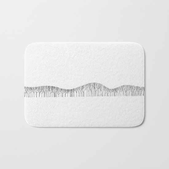 winter Bath Mat