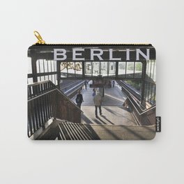 Suburban railway station of Berlin Carry-All Pouch